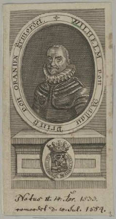 Bildnis des Wilhelm von Nassau