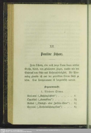 XII. Pauline Schanz