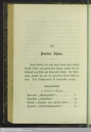 XII. Pauline Schanz