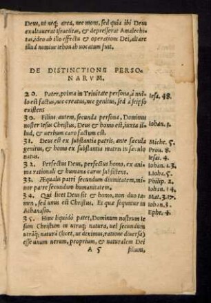 De Distinctione Personarum.
