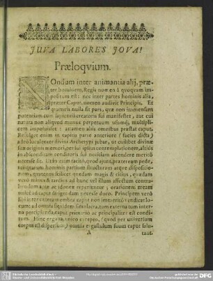 Praeloquium