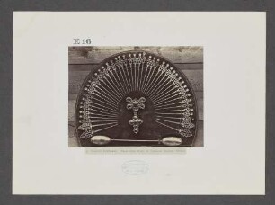 5. Peasant Jewellery. Head-Dress worn by Lombard Peasant Woman.