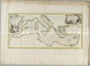 Carte de la Mer Méditerranée