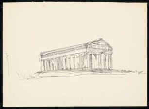 Poseidontempel, Paestum: Ansicht