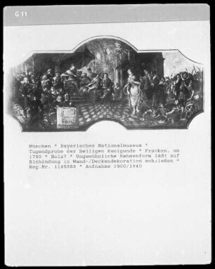 Tugendprobe der Herligen Kunigunde