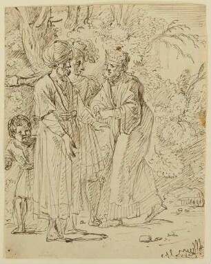 Die Ausweisung der Hagar (?)