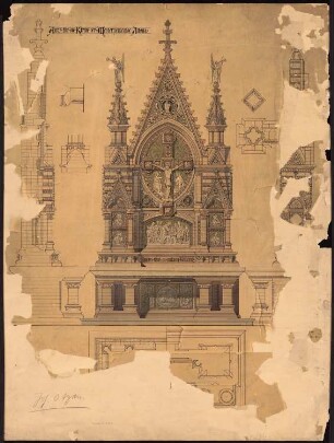 St. Johanniskirche, Hamburg-Altona: Ansicht des Altars