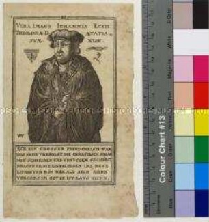 Porträt des katholischen Theologen Johannes Eck