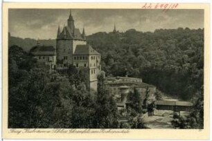 Kriebstein. Burg Kriebstein u. Schloss Ehrenfels