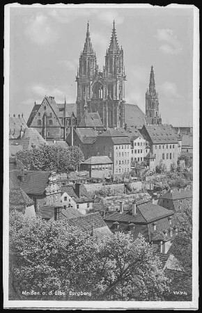Meißen. Burgberg