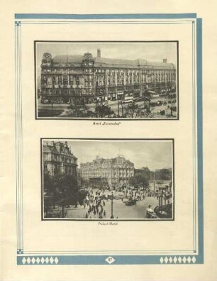 Hotel "Fürstenhof" ; Palast-Hotel