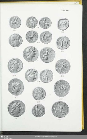 Tafel XVII [Münzen 196-205]