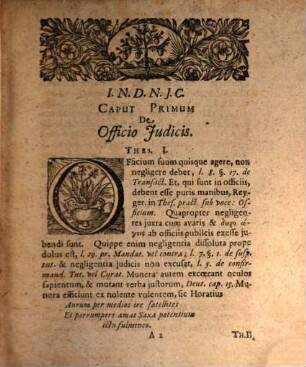 Dispvtatio Inavgvralis Ivridica Jvdicis Officium Exhibens