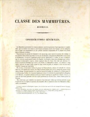 L'organisation du règne animal, I