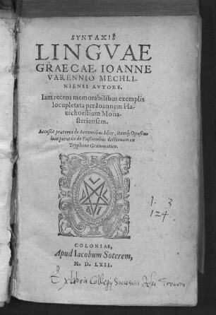 Syntaxis linguae Graecae