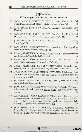 Japonika (Nr. 166-199)