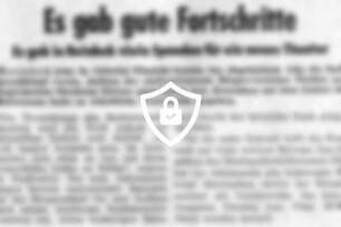 Es gab gute Fortschritte