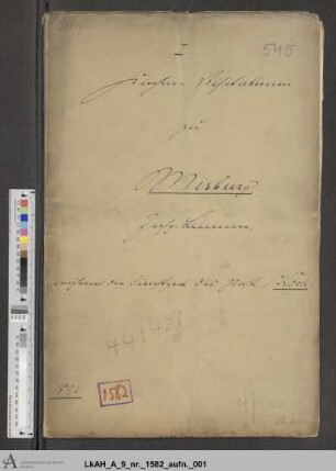Misburg: Visitationsakten