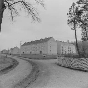 Hainitz, Flachsspinnerei : Hainitz. Wohnsiedlung. Straßenansicht