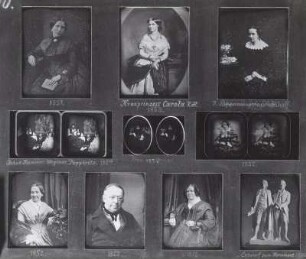 Bild-Tafel Nr. 10: Daguerreotypien : H. Krone, 1851-1857