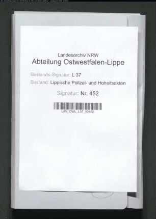 Geleitbriefe, Bd. 5