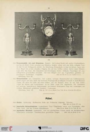 Möbel (Nr. 886-907)