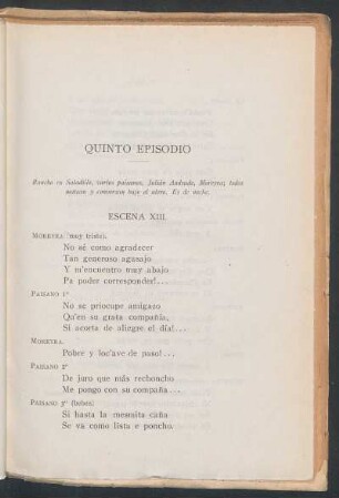 Quinto episodio : Rancho en Saladillo. - Julián Andrade