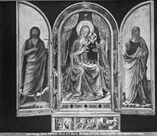 Tabernacolo dei Linaioli — Altar bei geöffneten Flügeln