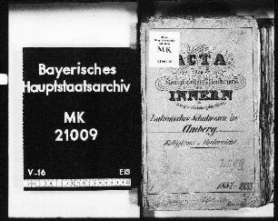 Amberg, Lateinisches Schulwesen, Religionsunterricht.