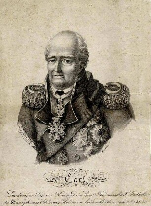 Bildnis von Karl (1744-1836), Landgraf zu Hessen-Kassel