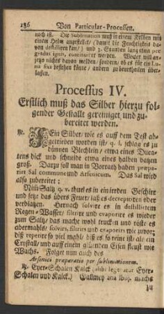Processus IV.