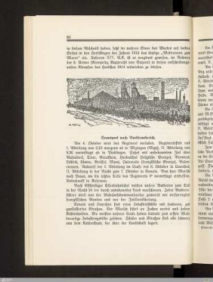 Transport nach Nordfrankreich