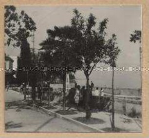 Gardone Riviera am Gardasee, Strand