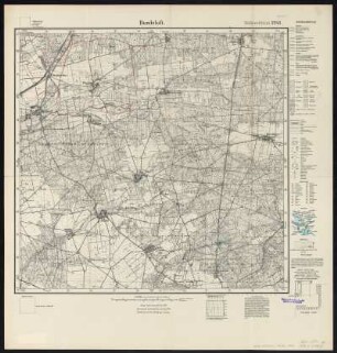 Messtischblatt 4040 = [2242] : Hundeluft, Coswig (Anhalt), 1927 : Messtischblatt 4040 = [2242] : Hundeluft. - Aufn. 1902, bericht. 1927. - [Berlin] : Reichsamt für Landesaufnahme, 1927. - 1 Kt. : zweifarbig. - Mit Zeichenerlärung