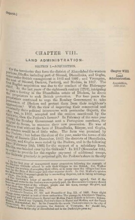Chapter VIII. Land administration