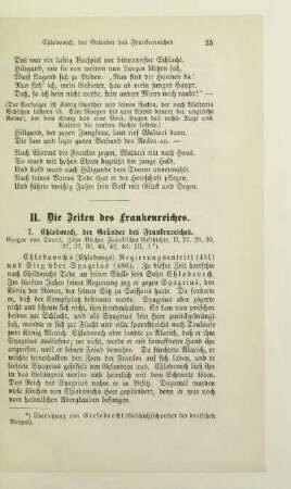 II. Die Zeiten des Frankenreiches