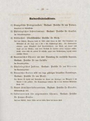 15-17, Universitätsinstitute