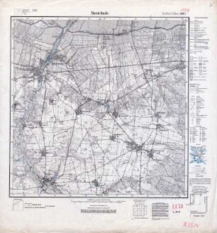 2524 (alte Nr.: 1120) Buxtehude, Meßtischblatt