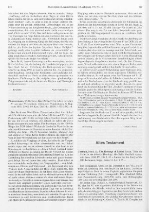 819-820 [Rezension] Zimmermann, Wolf-Dieter, Kurt Scharf