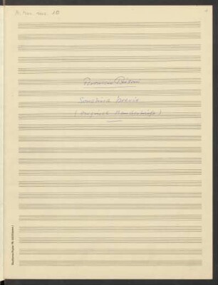 Sonatina brevis in signo Joannis Sebastiani Magni; pf; KinBu 280; BWV 905