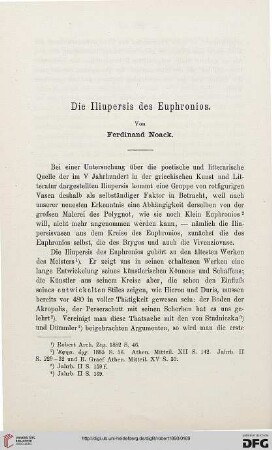 Die Iliupersis des Euphronios