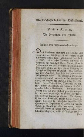 Drittes Kapitel.