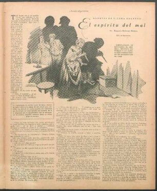 El espíritu del mal : Cuentos de tierra adentro
