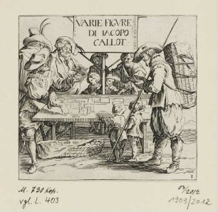 Varie figure di Iacopo Callot