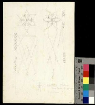 Einlegearbeiten aus Holz am Hauptportal der Kathedrale von Palermo