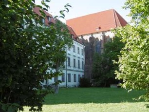 Breslau: St. Maria auf dem Sande Augustiner-Chorherrenstift (heute Universitätsbibliothek)