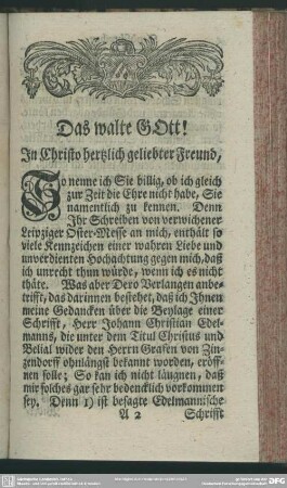[Sendschreiben]