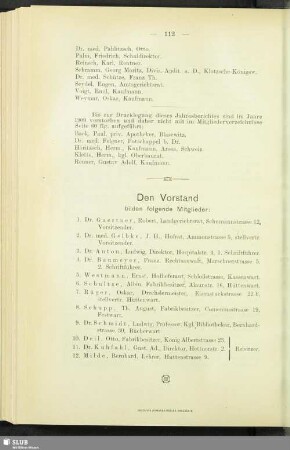 Vorstand