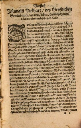 Binenkorb des Heyl. Röm. Immenschwarms seiner Hummelszellen (oder Himmelszellen) Hurnaußnäster, Brämengeschwürm und Wespengetöß : Sammt Läuterung der H. Rö. Kirchen Honigwaben ...