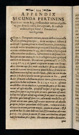 454-463, Supp. I. Tanquam certum, rerum definitiones esse ...